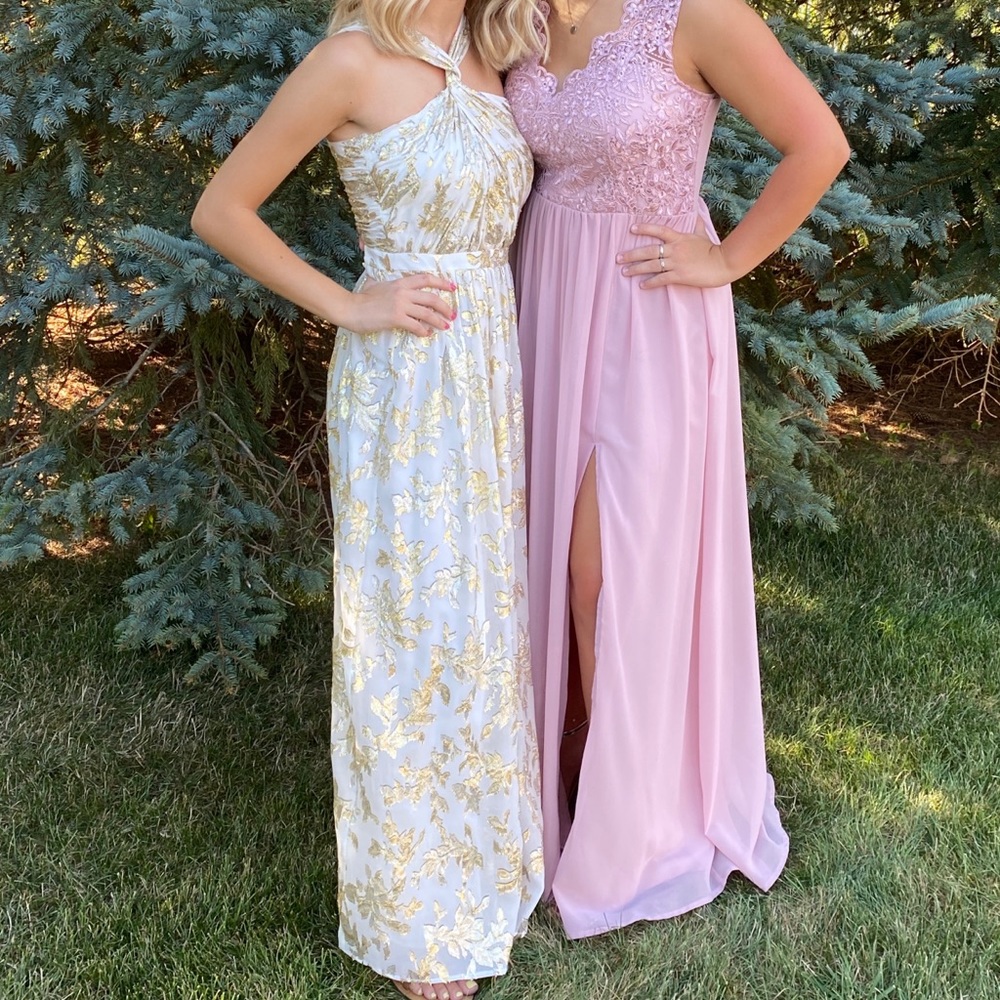 DRESS ON LEFT